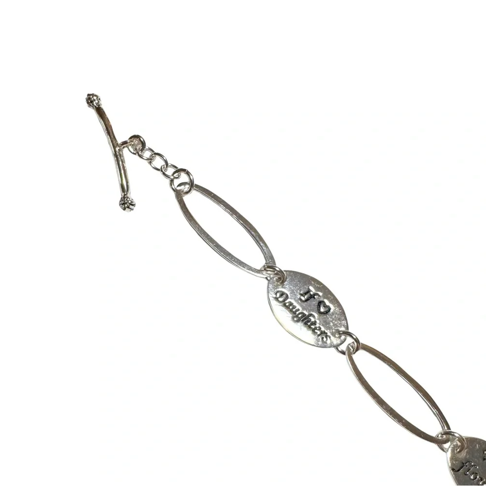 If Daughters Were‎ Flowers I’d Still Pick You Stainless Steel Bracelet Gift
